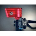Motocorse Billet Aluminum Reservoirs For Brembo RCS Corsa Corta Master Cylinders Brake and Clutch